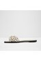 Alamassi Ladies White Flat Sandals - 3