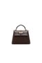 Riileyy Ladies Brown Top Handle Bag