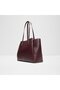 Abavas Ladies Red Satchel Bag - 2