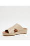 30Verus-Sp01 Men Beige Arabic Sandals - 2