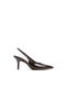 Sollenne Ladies Brown Heeled Shoes