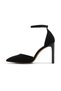 Kimmie Ladies Black Heeled Shoes - 3