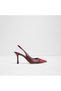 Augustas Ladies Red Heeled Shoes
