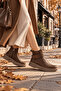 Genuine Leather Side Zipper Thick Sole Model Name: Ishtar