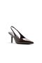 Sollenne Ladies Brown Heeled Shoes - 4
