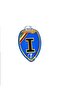 Glass Ornament Labels Indispensable for Special Italian Crests, Double Layer Plexi Blue and Gold Design Accessory with Suction Cup - 2