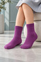 8 Colors Girls' Seamless Thick Terry Socks - 2