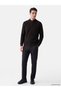 Quality Pieces from Çelebi Store Standard Fit Upright Roba Collar Men's Knitwear Cardigan - 2