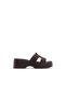 Abilene Ladies Brown Wedge Sandals