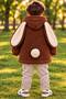 Boy's Wellsoft Rabbit Ear Snap Fastener Daily Use Cardigan Fleece - 3