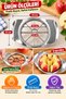 Apple Cutter Stainless Steel 8 Slices Fruit Vegetable Slicer Practical Kitchen Cutting Apparatus Ergonomic XL - 4