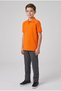 Boys' Polo Collar School T-Shirt Set Short Sleeve 100% Cotton Fabric - 2
