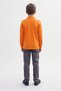 Boys' 2-Piece Polo Collar School T-Shirt Set Short and Long Sleeve 100% Cotton Fabric - 8