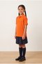 2-Piece Girls' Polo Collar School T-Shirt Set Short Sleeve 100% Cotton Fabric - 3