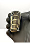 Audi A3, A6, A1, A4 Q2, Q3 Switchable 3-Button Silicone Key Protection Case Black Silver Color