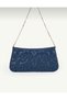 Women's star embroidered chain strap shoulder bag