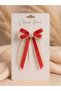 Red Lace Ribbon Girls' Hair Clip - 2
