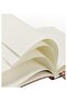 Black Hardcover Lined Notebook 300 Sheets 20X28Cm 1 Piece Multi-Leaf Hard Cover Note Account Book School Office Bureau - 6