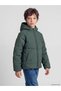 Lcw Kids Green Water Repellent Boys' Inflatable Jacket