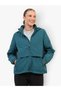 6W Wl Foldown 6Pr Petrol Women's Raincoat