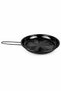 Enamel Közmatik 30 cm Stovetop Crepe Pan Pepper Eggplant Crepe Grill Black - 4
