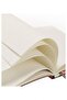 Burgundy Hardcover Checkered Notebook 300 Sheets 20X28Cm 1 Piece Multi-Leaf Hard Cover Notepad Account Book School Office Stationery - 6
