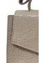 Women's Crocodile Patterned Knot Handle Envelope Flap Hand and Shoulder Bag - 3