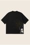 Dune Corner Printed Oversize Boxy Cut Unisex 100% Cotton Tshirt |   Streetwear