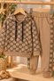 2-Piece Children's Set with Hooded Patterned Pockets and Silk Cotton Top and Bottom, Suitable for Boys' Kindergarten and Nursery. - 5