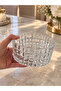 Tessera Handmade Cut Crystal Glass Bowl 16 cm – Decorative Fruit, Salad, and Serving Bowl - 2
