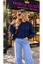 Women's Knitted Patterned Buttoned Knitwear Cardigan