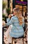 Women's Tweed Textured Tassel Detailed Blazer Jacket - 3