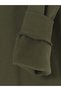 Ozmarka New Season Green Oversize Women's Thick Sweatshirt Tunic - 8