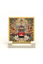 Nostalgic Tram Printed Natural Stone Tabletop 10X10 1G-Taksim1 - 2