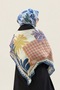 Palm Tree Pattern Shoulder Shawl - 3