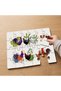 24 Piece Wooden Children's Puzzle with Design of Chickens and Roosters Mpk1032