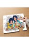 24 Piece Wooden Children's Puzzle with Mother and Daughter Design, Preparing for the New Year Mpk0853