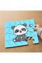 24 Piece Wooden Children's Puzzle with Cute Panda Design Mpk0398