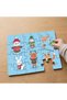 24 Piece Wooden Children's Puzzle with Cute Christmas Animals Design Mpk0247