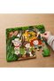 24 Piece Wooden Children's Puzzle with Animals and Kids Design Mpk0239