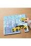 24 Piece Wooden Children's Puzzle with Yellow Taxi Design Mpk1237