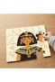 Queen Cleopatra - 24 Piece Wooden Children's Puzzle with Ancient Egypt Design Mpk0660