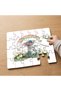 24 Piece Wooden Children's Puzzle with Cute Elephant Design Riding a Motorcycle Mpk0054