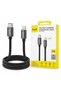USB-C to Lightning Fast Charging Cable for iPhone, 1M Black