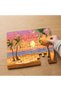 Beach - Sea - Palms Designed 24 Piece Wooden Children's Puzzle Mpk0174