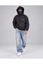 Unisex Oversize Ninja Design Zippered Hooded Hoodie Sweatshirt - 2