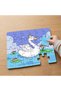 24 Piece Wooden Children's Puzzle with White Princess Swan Design Mpk1116