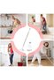 Clip Mop for Rag 360-Degree Flat Mopping Pads - 5
