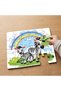 24 Piece Wooden Child Puzzle with Cute Two Baby Zebras Design Mpk1240