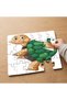 24 Piece Wooden Children's Puzzle with Cute Happy Turtle Design Mpk1157